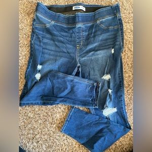 Old Navy Rockstar Super Skinny Jeggings - size 18 elastic waistband new w/o tags